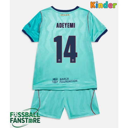 Barcelona Karim Adeyemi #14 Replik 3rd trikot Kinder 2026-27 Kurzarm (+ Kurze Hosen)